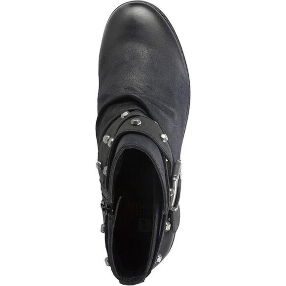 WHITE MOUNTAIN Shoes SAVANT Women's Boot, BLACK/WAXY/FABRIC, 8 M - Picture 2 of 6